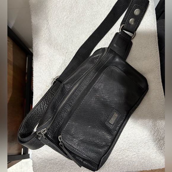 Vegan Leather Crossbody Bag - Picture 1 of 5